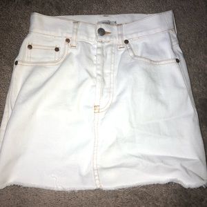 Brandy Melville Jean Skirt